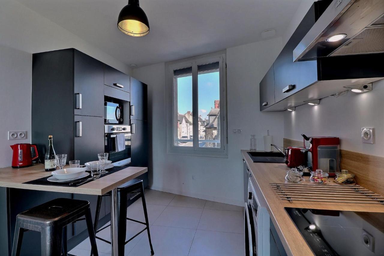 Appartement Logisy En Centre-Ville De Vitre I Logisy L'Indu Vitré Exteriör bild